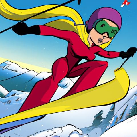 De skiënde superheld | Winterverhalen