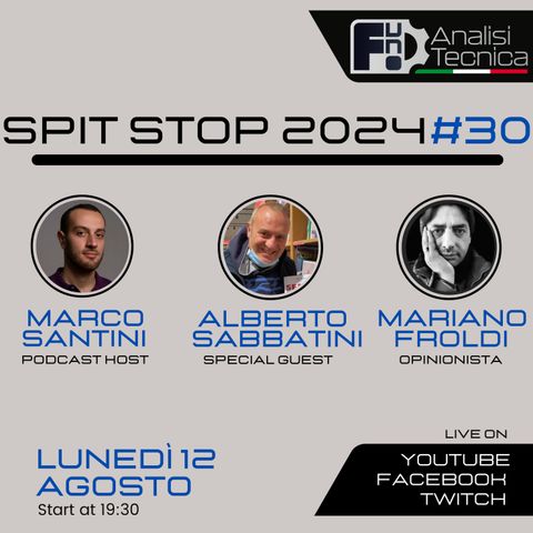 Spit Stop 2024 - Puntata 30 - LIVE con Alberto Sabbatini