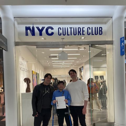 Alex Garrett on the Go Goes To NYC Culture Club