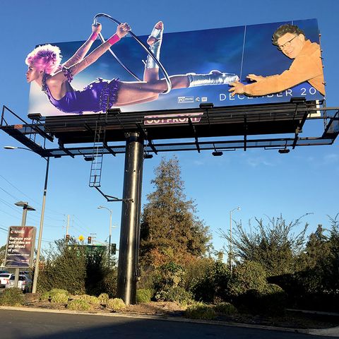 Al Franken "Groping" Billboard Appears in LA