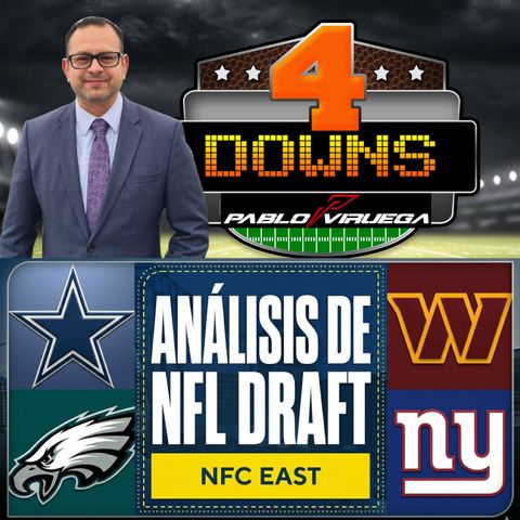 4DownsConViruega Análisis NFL Draft ESTE NFC