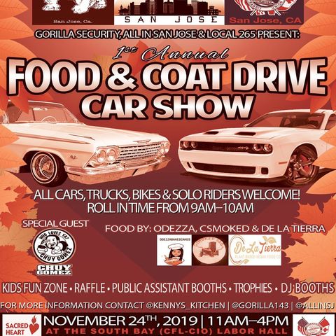 Food & Coat Drive Car Show