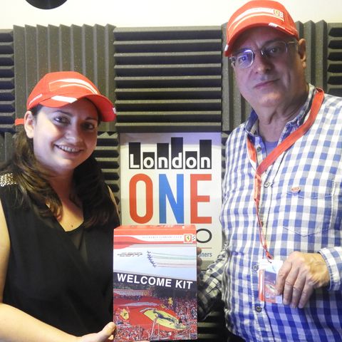 FERRARI la Passione Italiana nel Mondo - il presidente del CLub Ferrari UK a LondonONEradio