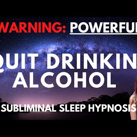 Sleep Hypnosis to Regain Control Over Binge Drinking