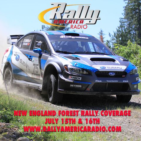 New England Forest Rally 2016 Day 1 Finish