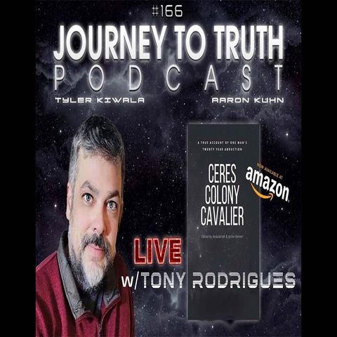 EP 166 - LIVE w/ Tony Rodrigues - A True Account Of One Man's 20 Year Abduction