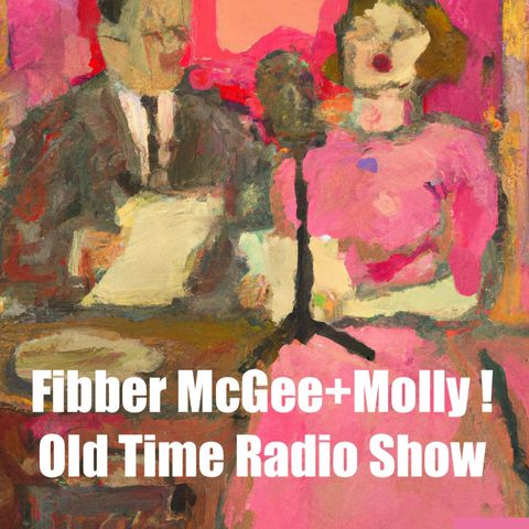 Fibber McGee and Molly  in Fibber Hires A Surve