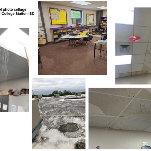 College Station ISD school board approve a no-bid contract for emergency roof repairs
