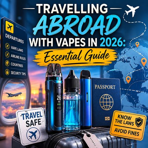 Travelling Abroad with Vapes in 2026