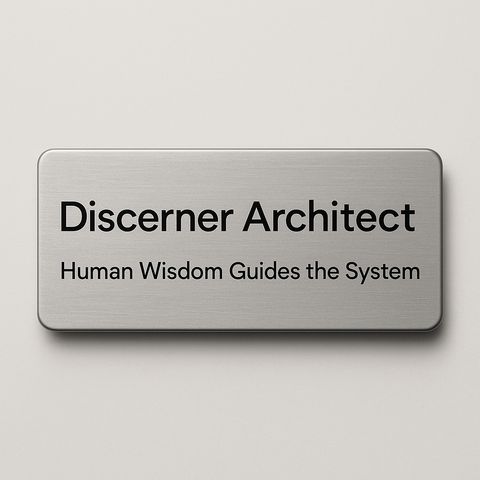 Human Wisdom Must Guide the System