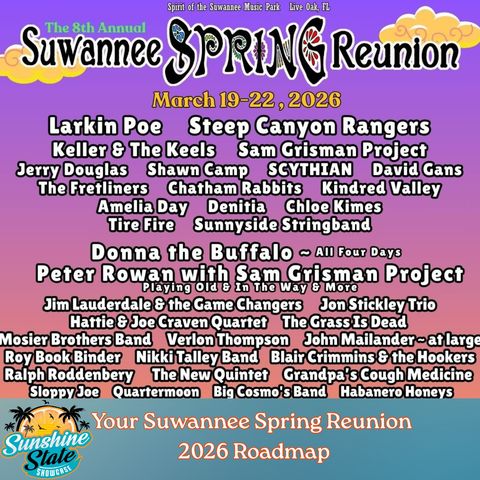 Your Suwannee Spring Reunion 2026 Roadmap