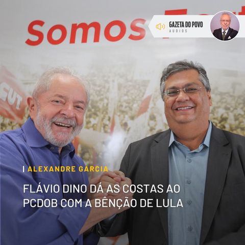 Flávio Dino dá as costas ao PCdoB com a bênção de Lula
