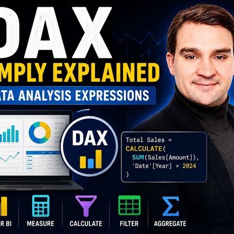 Data Analysis Expressions (DAX) - Simply Explained