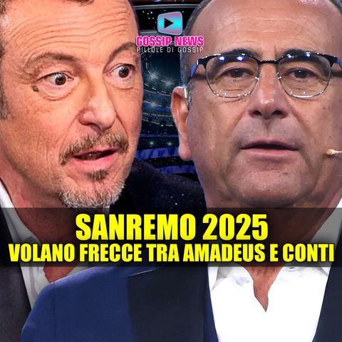 Sanremo 2025: Volano Frecce Tra Amadeus e Carlo Conti!