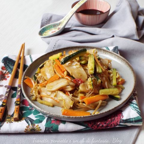 Gnocchi di riso con verdure