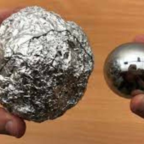 Challenge 72: Mirror Finished Japanese Aluminum Foil Ball