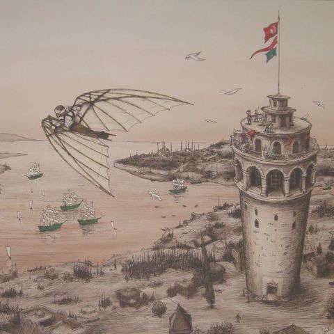 Hezârfen Ahmed Çelebi, l'ottomano volante