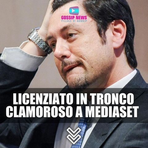 Clamoroso a Mediaset: Andrea Giambruno Licenziato In Tronco!