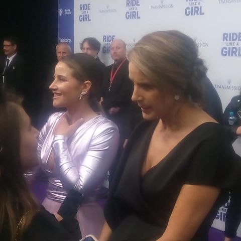 RIDE LIKE A GIRL - Rachel Griffiths Red Carpet Interview