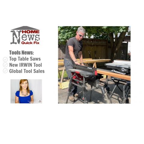 Tools News: Top Table Saws, New Irwin Tape, Global Growth