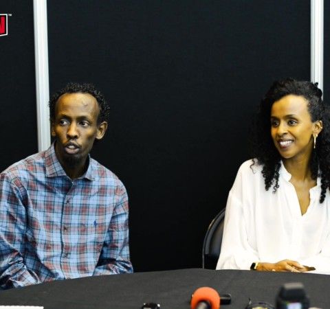 CASTLE ROCK's Yusra Warsama and Barkhad Abdi Discuss Family, Culture, and Refugees