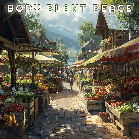 Healthy Plant Based Lifestyle Farmers Market Creative Visualization Guided Meditation with Ambient Music