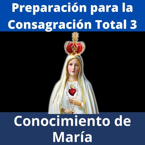 Preparación para la Consagración Total a la Virgen María. Parte 3: Conocimiento de María.