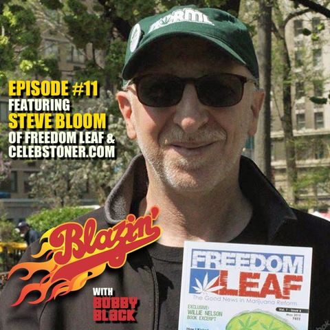 Episode 11:  Steve Bloom (Celebstoner.com, Freedom Leaf Magazine)