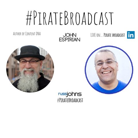 Join John Espirian on the PirateBroadcast