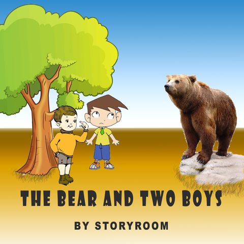 THE BEAR AND TWO FRIENDS