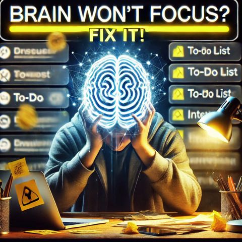 Why You Can’t Focus—And 3 Brain HACKS to Fix It