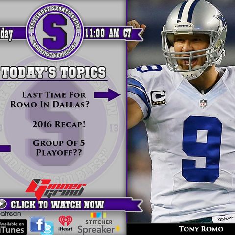 The Short Sports Show Ep. 191 | 2016 Recap, Romo's Last Game? Group of 5 Playoff?