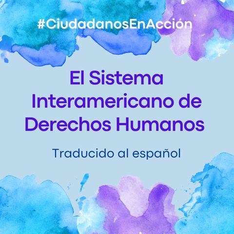 El Sistema Interamericano de Derechos Humanos: Traducido al Español