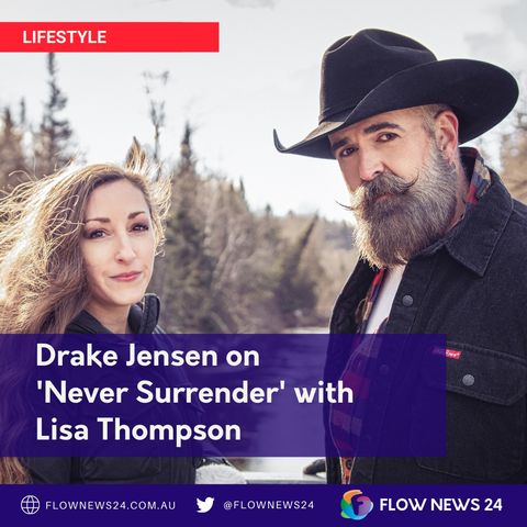 Drake Jensen (@drake.jensen), Canadian artist on 'Never Surrender ' with Lisa Thompson (@LisaSovereignCouncil)
