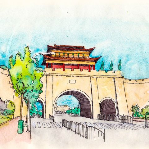 7 Nanjing City Wall (城墙) HSK 1 (elementary 1 Chinese)