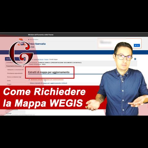 Come Richiedere la Mappa WEGIS Pregeo da Sister (in esenzione)