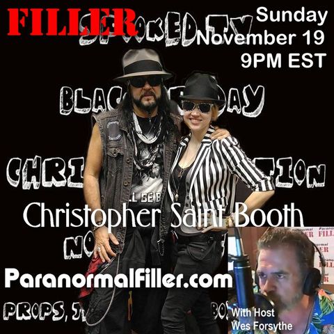 Christopher Saint Booth On Paranormal Filler