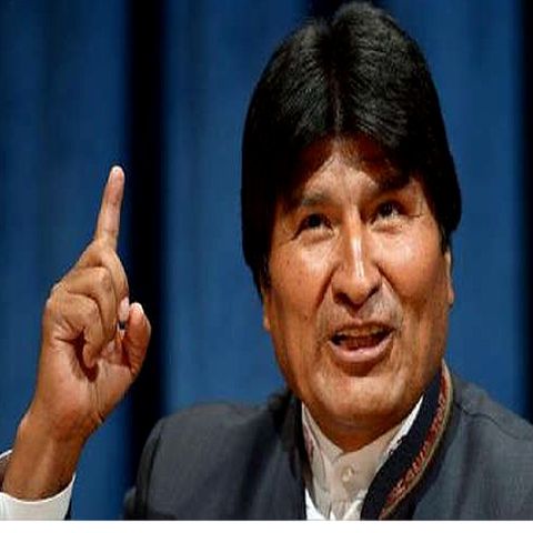 Evo Morales deja México