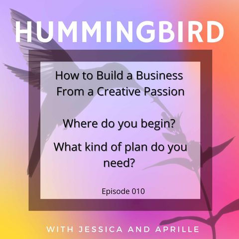 Episode 010 - Creativity and Building a Business - Where to Start