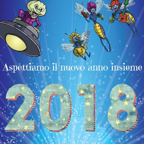 31/12/17 - BUON ANNO - oggi con Il mago Mago Alesgar  e Claudio Salvi con la musica piu' bella italiana