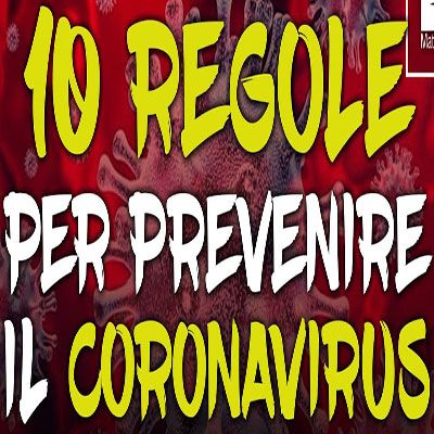 10-REGOLE-CORONAVIRUS