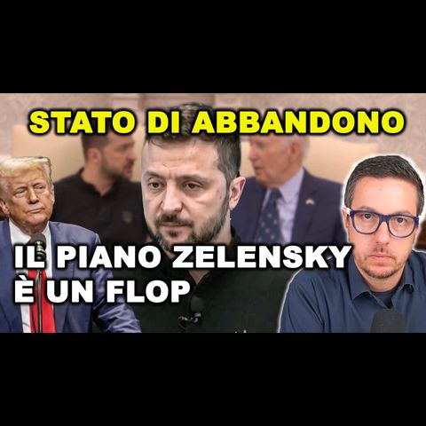 IL “PIANO PER IL FLOP DI ZELENSKY” che torna a MANI VUOTE | il tour americano è un DISASTRO