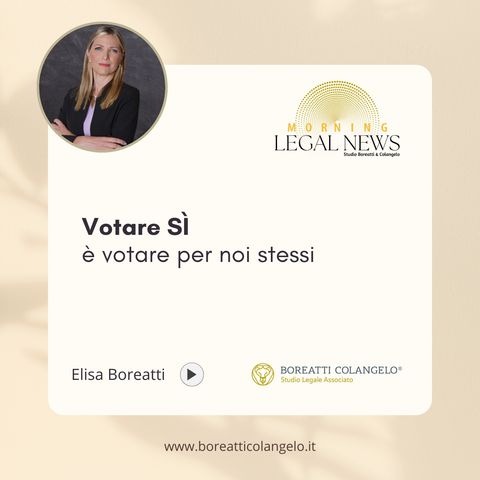 #75 - Votare SÌ è votare per noi stessi | Boreatti&Colangelo