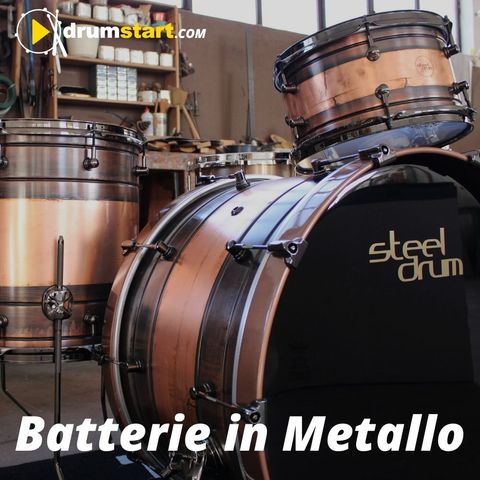 EP#72-Batterie in METALLO - con Marco Stella (STEEL DRUM)
