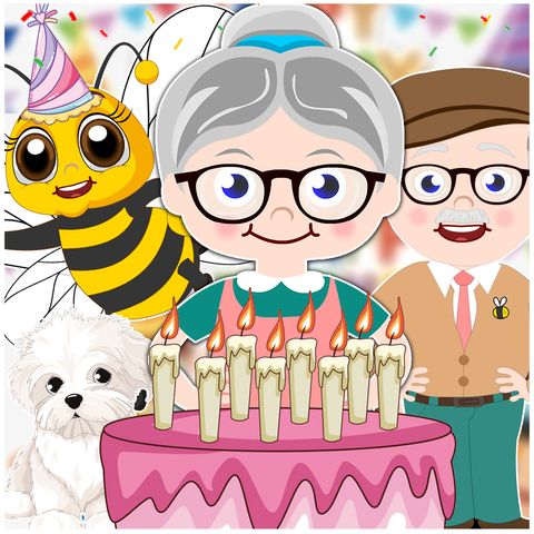 Mrs. Honeybee's Birthday - Bedtime Story