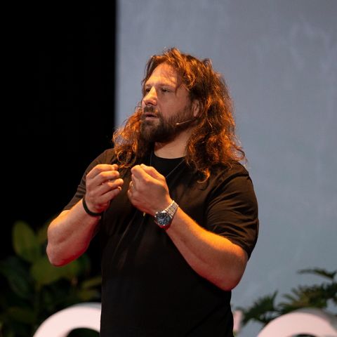 TEDxBergamo, Martin Castrogiovanni: «L'importate è arrivare al pubblico»