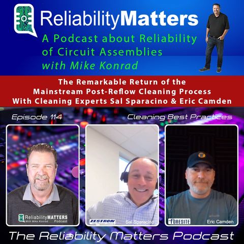Episode 114: The Remarkable Return of the Post-Reflow Cleaning Process