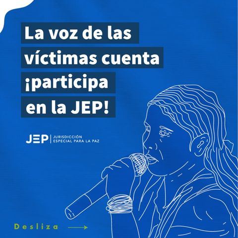 ¡La voz de las víctimas en condición de discapacidad también cuenta! Participa en la JEP