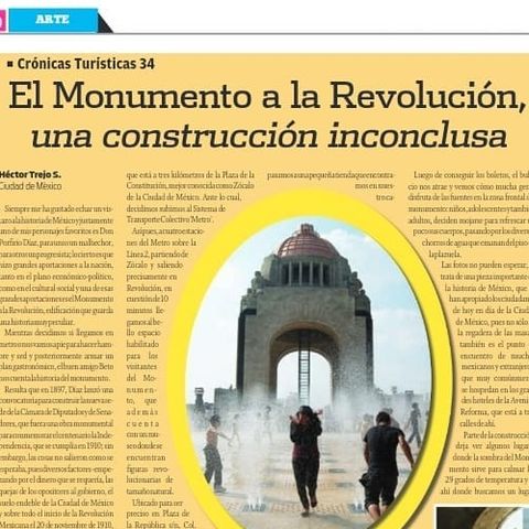 Monumento a la Revolución en la Ciudad de México
