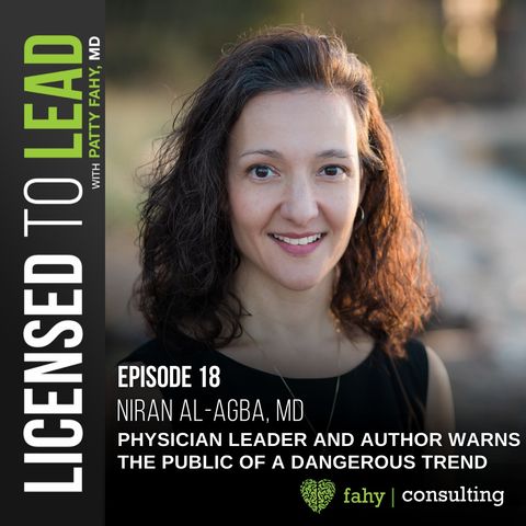 018 - Physician Leader and Author Warns the Public of a Dangerous Trend